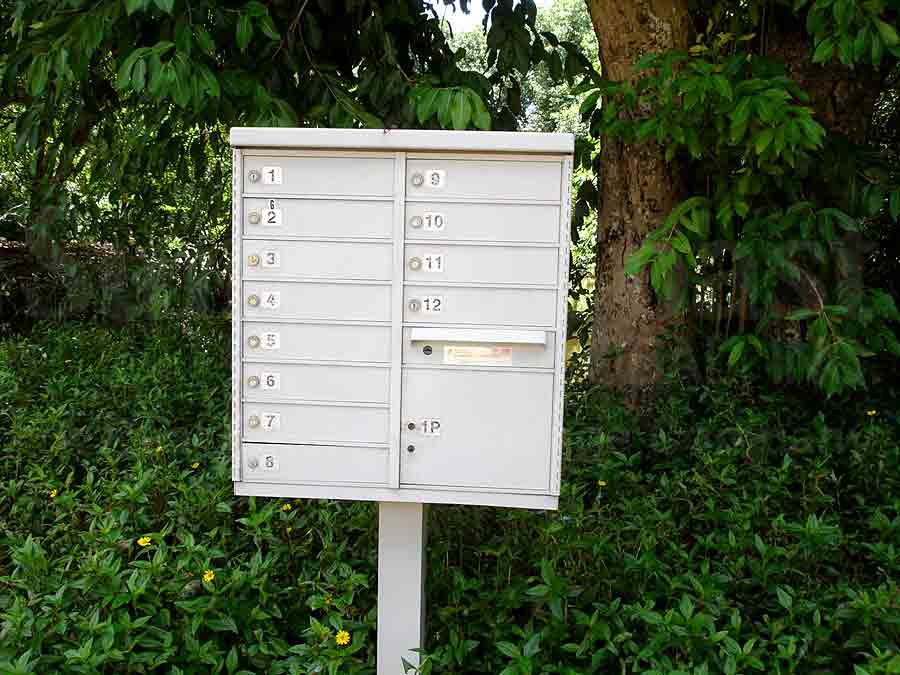 West Park Mailboxes